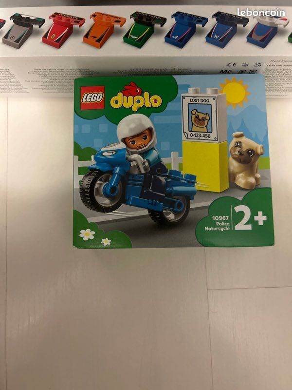 Lego Duplo voiture F1 et moto (image 2)