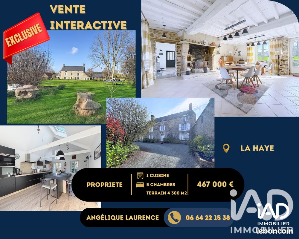 Maison 10 pièces 290 m² · à La Haye · 290 m² · 467 000 €
