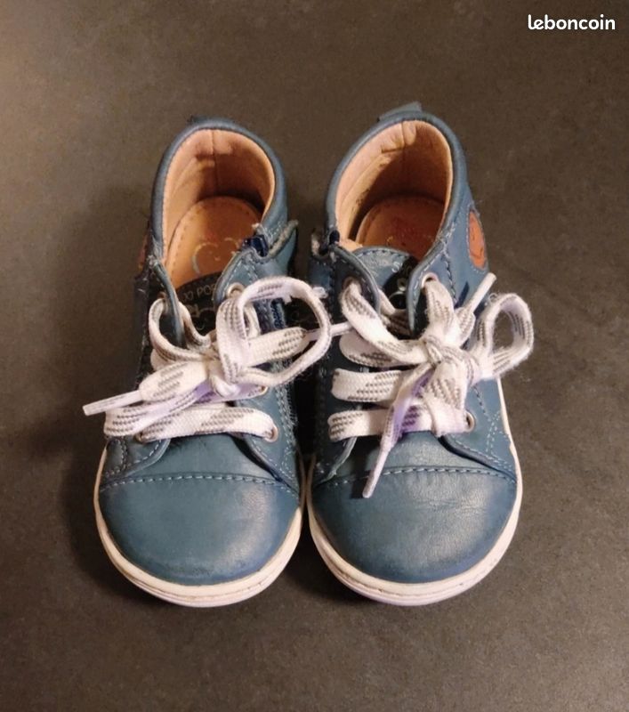 Chaussures Bébé Shoo Pom Bebe Garcon Chaussures Bebe Du 18 Au 27 Bebe  Garcon Cuir Vert Shoo Pom