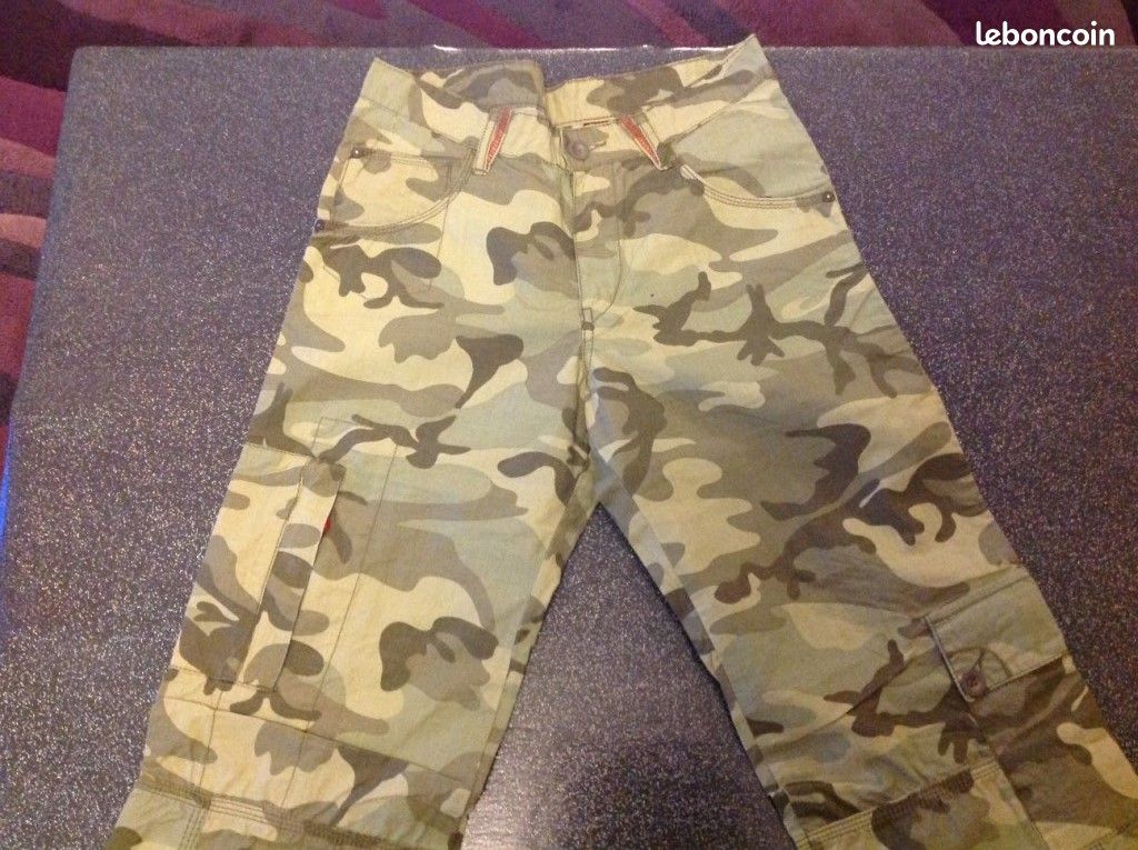 Pantalon camouflage léger LEVI'S - 12 ans - NEUF (image 2)