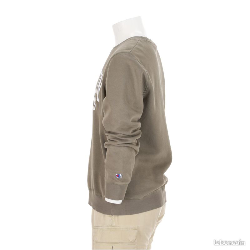 Champion Sweat Homme Taille XL Kaki #QWE7541 (image 3)