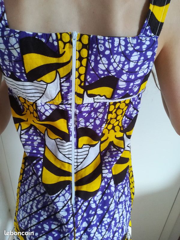 Tunique fait main, motif africain (image 3)