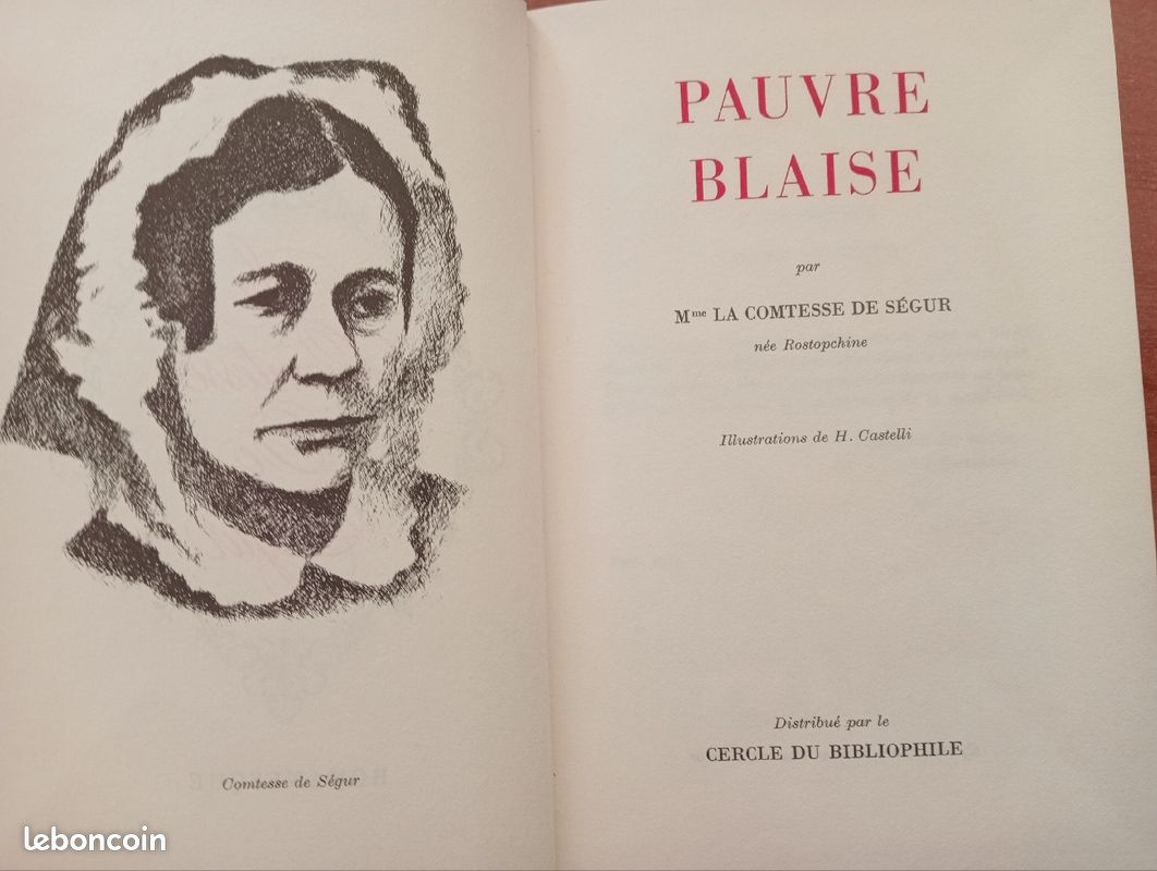 Pauvre Blaise, édition Pauvert (image 4)