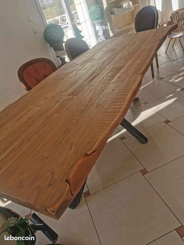 Magnifique Table bois brut (image 1)