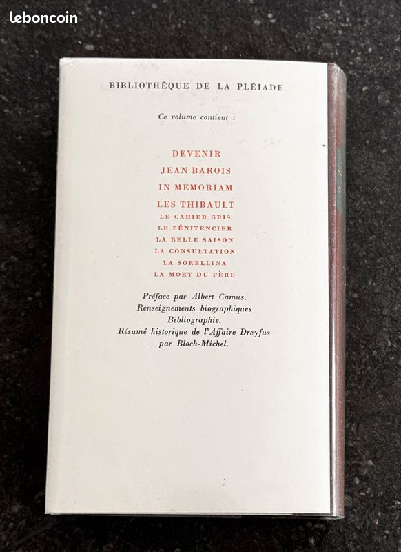 Œuvres complètes de Roger Martin du Gard - La Pléiade, 1955 - Excellent état (image 3)