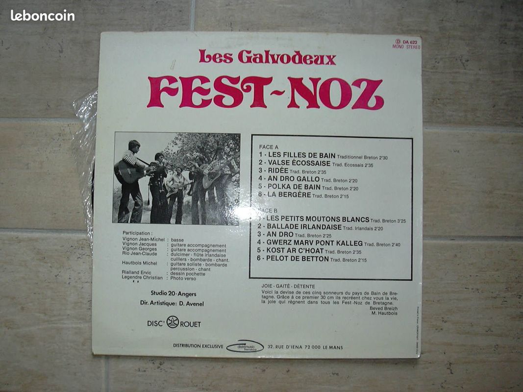 Vinyl Les Galvodeux FEST -NOZ (MGRE) (image 2)