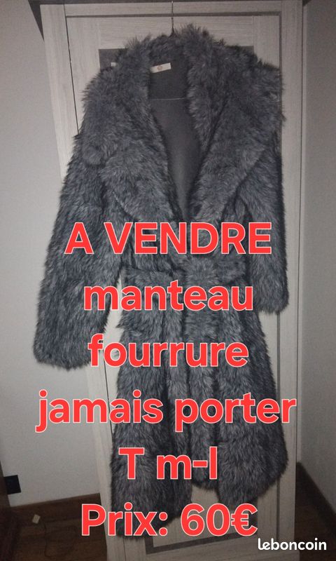 Manteau fourrure (image 1)