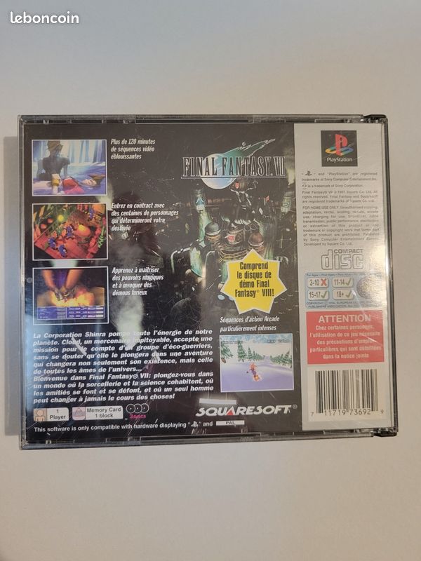 Final Fantasy VII - PS1 (image 2)
