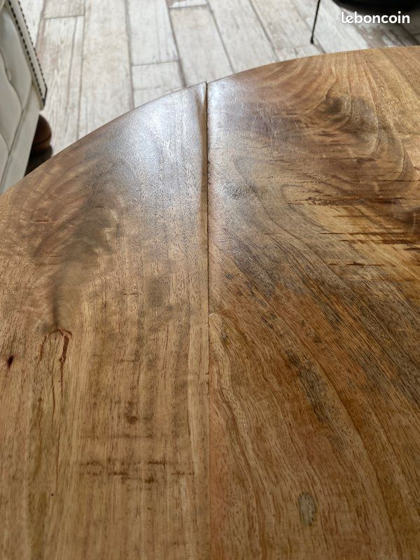 Table basse bois massif (image 4)