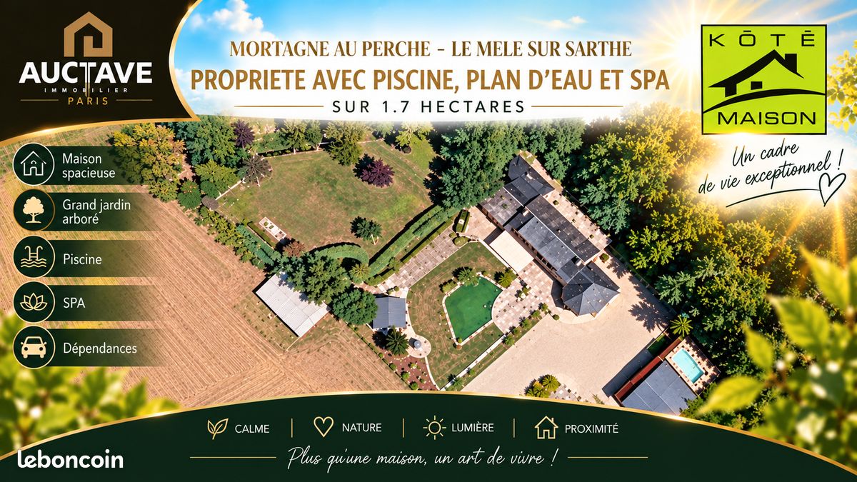 Maison 7 pièces 169 m² · à Mortagne-au-Perche · 169 m² · 490 000 €
