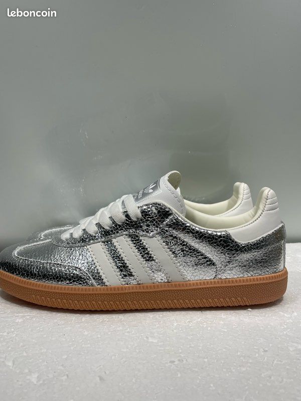 Samba adidas argent taille 38 neuves - Chaussures