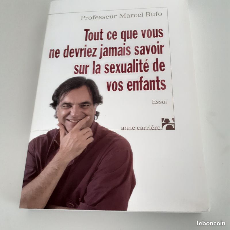 Livre du pr Marcel Rufo : tout ce que vous ne devriez jamais savoir sur la sexualité de vos enfants, essai (image 1)