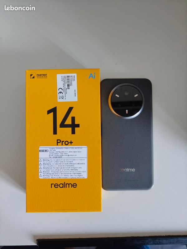 Vend Realme 14 pro plus 256 go neuf (image 1)