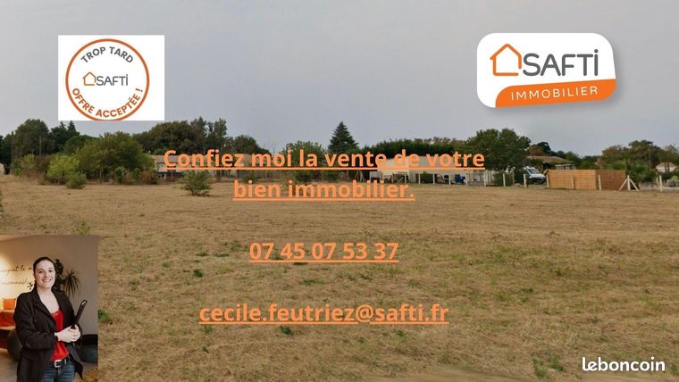 Terrain 2445 m² LE PIZOU