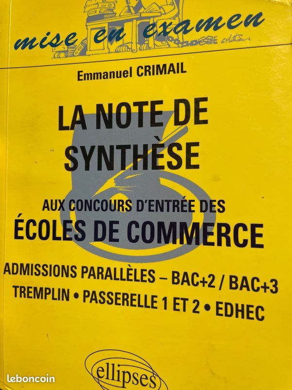 Livre annale note de synthèse (image 2)
