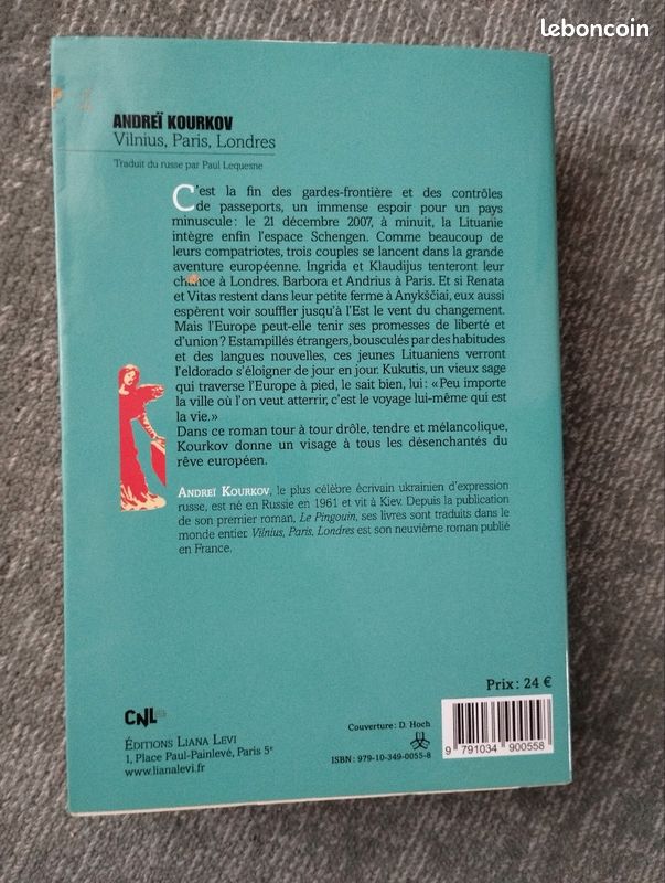 Livre " Vilnius, Paris, Londres" A. Kourkov (image 3)