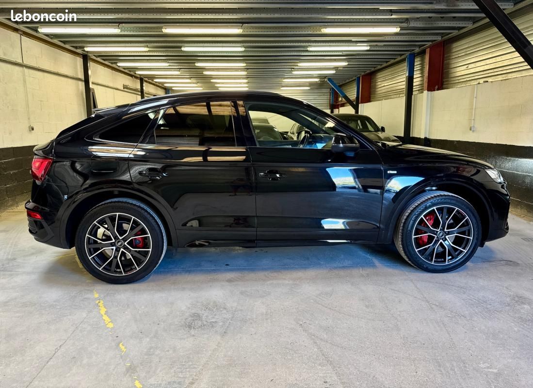 Audi Q5 Sportback 50 TFSIe Hybrid PHEV 299 ch Quattro S line S tronic 7 - 1e main Origine FR (image 2)