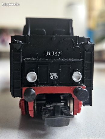 Märklin HO - 3048.1 - Stoomlocomotief BR 01 met getrokken