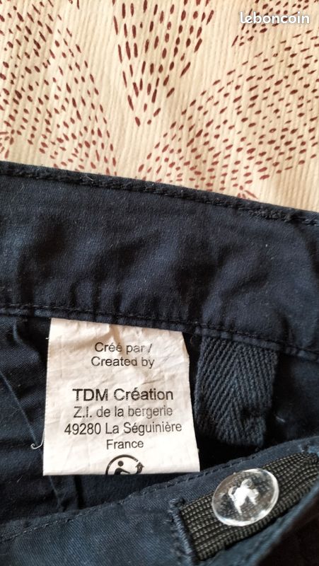 Pyjama short boutonnée " Bleu " - Grâce à vous