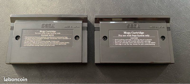 Jurl et Ax battler homebrew sega master system (image 2)