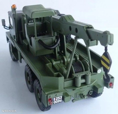 Camion Miniature 1:43 Berliet GBC Dépanneuse Armée - OPO 10 Par Ixo Camion Collection Hachette