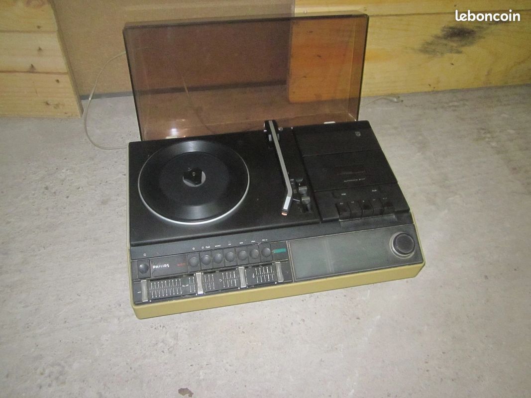 PLATINE DISQUE VINYLE Philips F7215 Automatic ( thorens marantz
