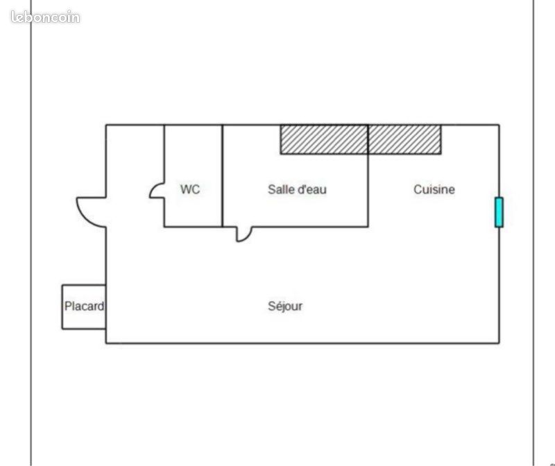Appartement a louer argenteuil - 1 pièce(s) - 17 m2 - Surfyn