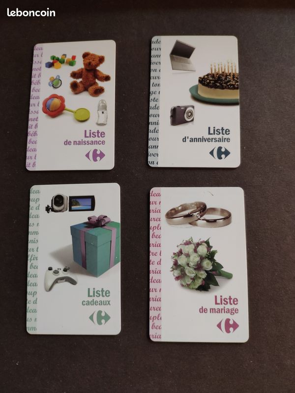 Carte cadeau CARREFOUR vide pour collectionneur (1) (image 2)