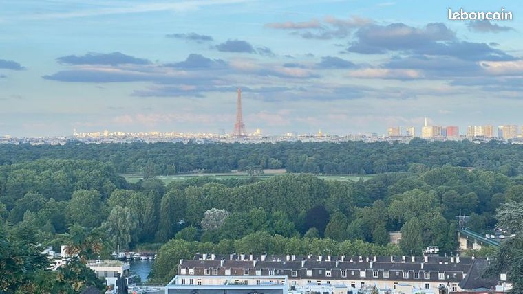 Saint-Cloud – Coteaux : appartement familial avec vue exceptionnelle Tour Eiffel