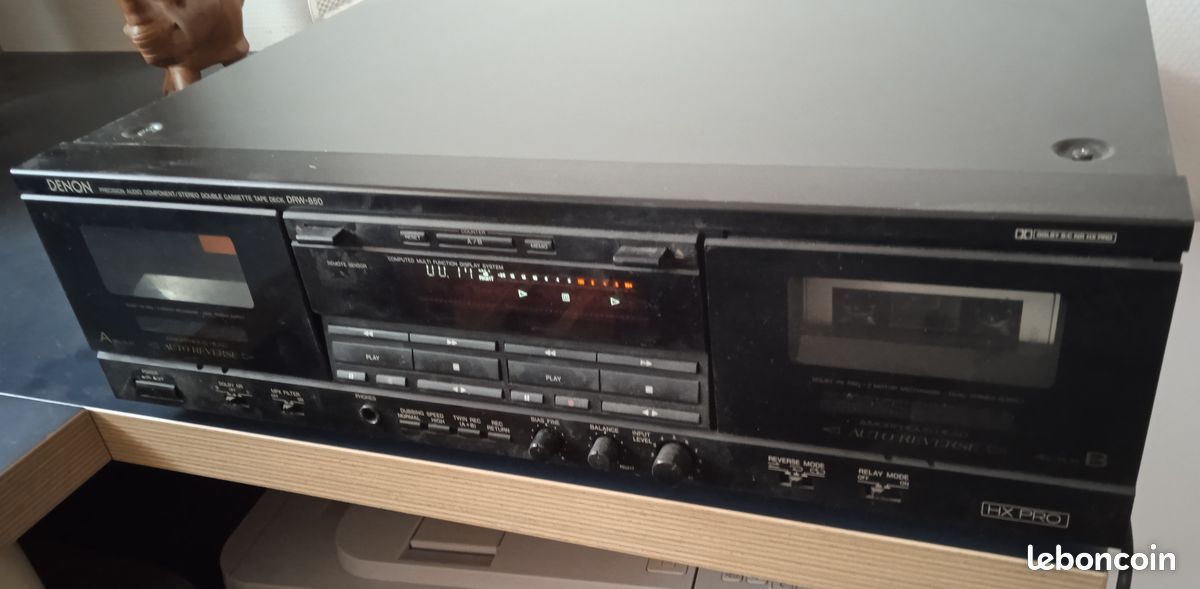 Platine double cassettes Denon (image 1)
