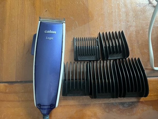 Tondeuse Calor Multistyle - Précision Haute - 2 Têtes - Rechargeable - Rouge Brilliant - Occasion Fonctionnelle