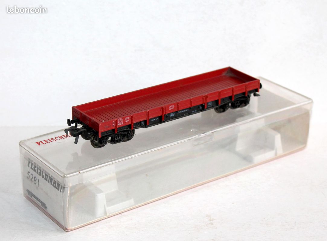 FLEISCHMANN WAGON PLAT A Essieux Sncf Échelle N EUR 20,00 - FR