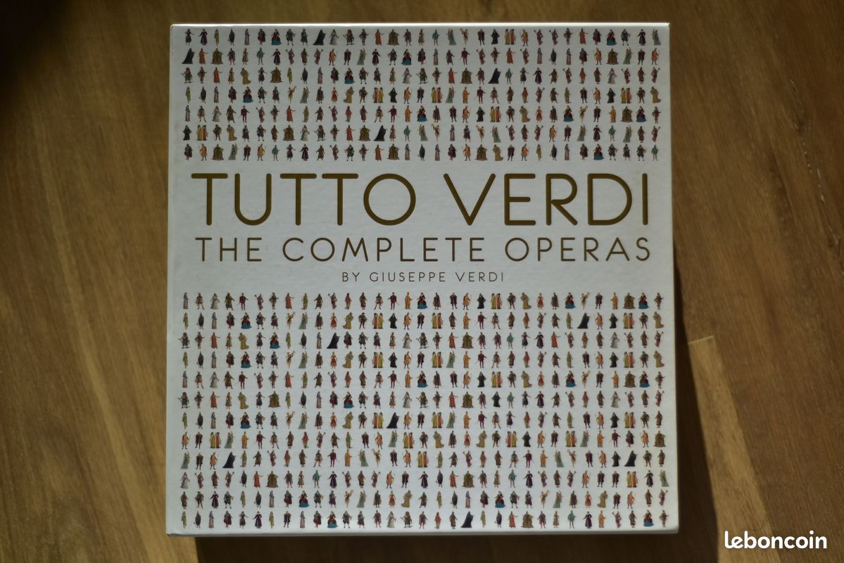 Coffret 30 x DVD Tutto Verdi The Complete Operas C Major 2012 