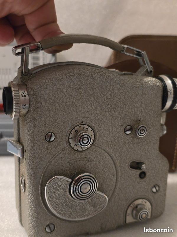 en l'état non testé Caméra de film CAMEX ERCSAM 8 mm vintage 1950 1960