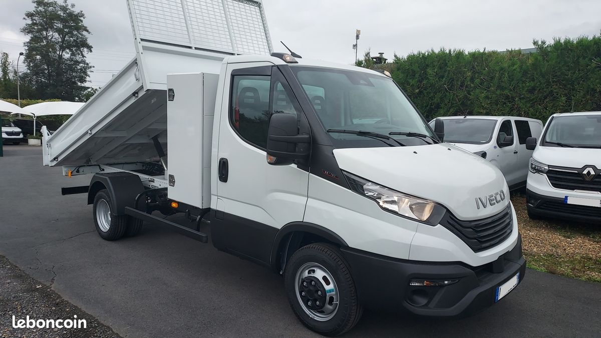 Iveco DAILY BENNE ACIER JPM 35C16H 3.0 +COFFRE (image 11)
