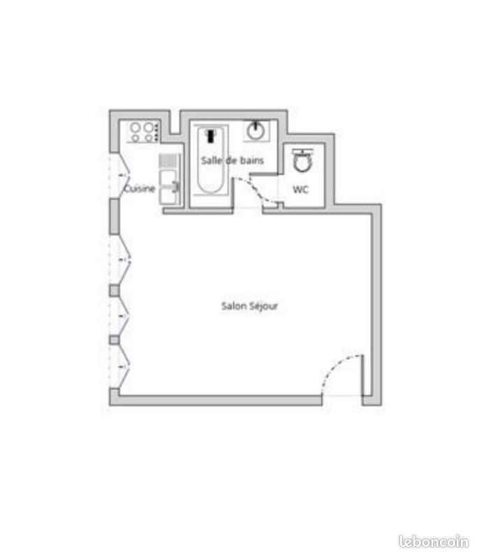 Appartement 1 pièce 28 m² · à Le Mans · 28 m² · 79 000 €