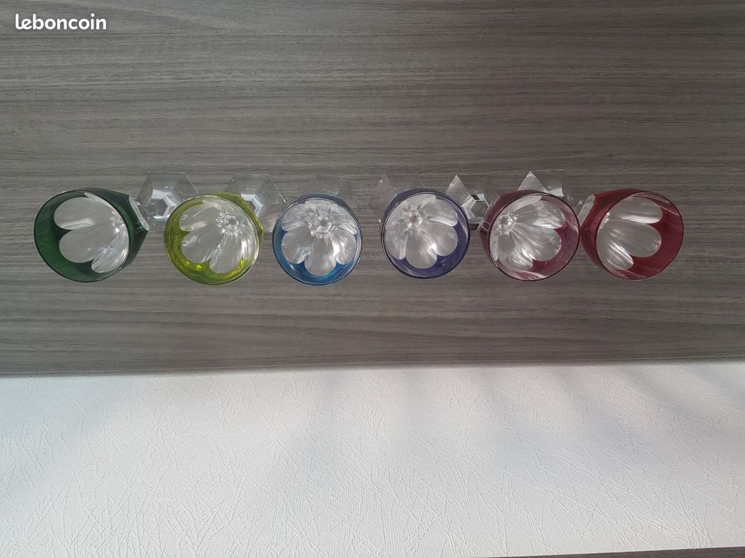 Verres en cristal de ST Louis modèle CHAMBORD (image 6)