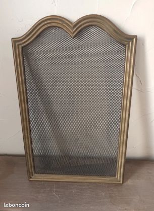 Art déco grille ventilation laiton vintage (image 1)