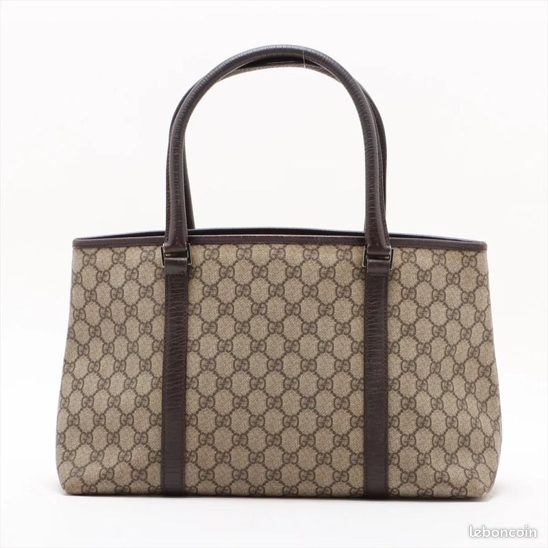 Sac Gucci GG Supreme bag Beige fourre tout cabas (image 2)
