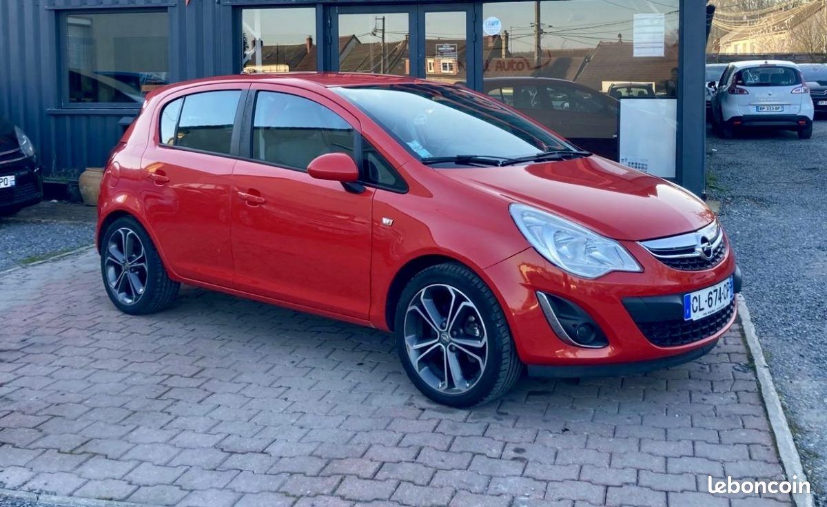 OPEL CORSA D 1.4L i Turbo 120cv COSMO Gps_Semi cuir / Révisée&Garantie (image 1)