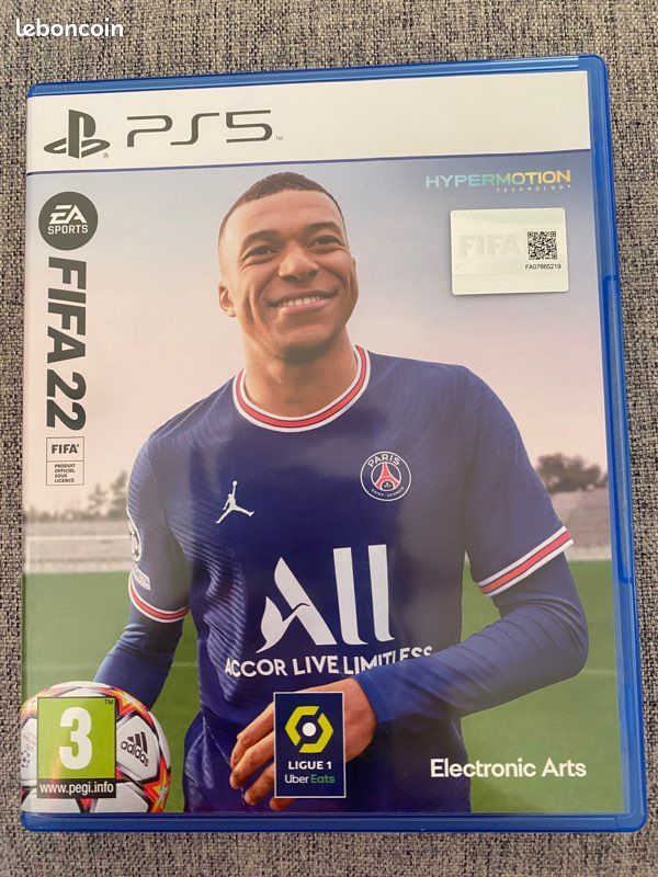 Jeu FIFA 22 PS5 (image 1)