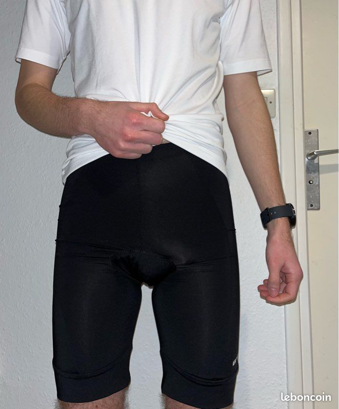 Combi Cuissard cycliste AG2R DECATHLON 2001 vintage DE MARCHI cycling short L