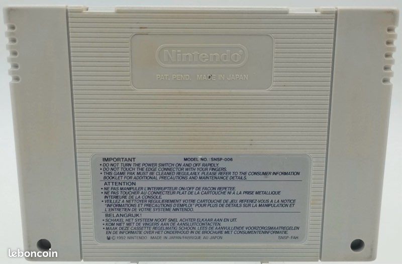 Super Tennis - Super Nitendo - FAH (image 2)