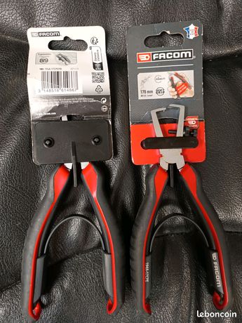 FACOM 170.FIL Pince à Filtres Rouge XL - Diamètres 95-178 Mm - Outil Robuste Pour Véhicules Industriels Et Nautisme