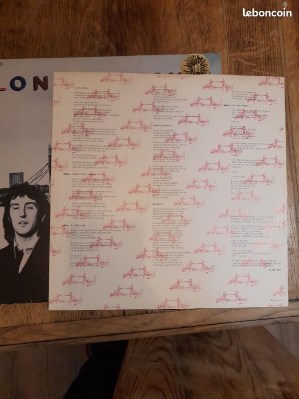 MC cartney wings vinyle 33t (image 4)