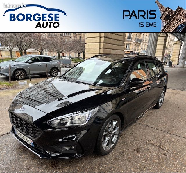 Ford focus iv sw 1.5 ecoblue 120 st line bva 2020 82911kms (image 1)
