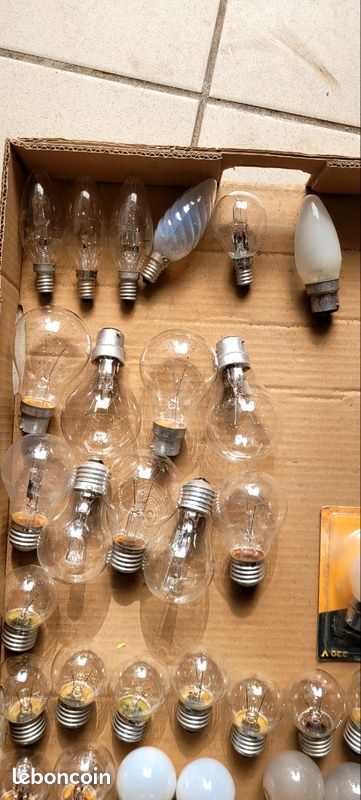 Lot De 20 B22 Ampoules À Baïonnette Ampoule Led Globe G45 2W Led