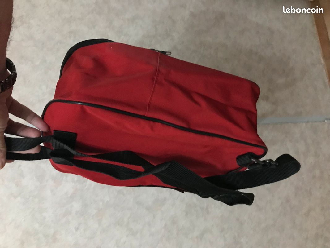 Sac à dos Mickey rouge 2 compartiments (image 3)