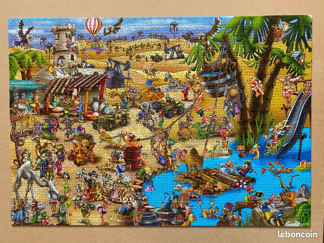 Lot de 3 puzzles 1000 pièces (image 5)