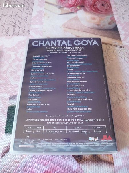 DVD Chantal Goya planète merveilleuse manga japon (image 3)